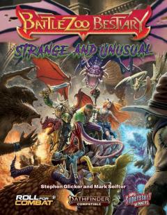 Coperta cărții Battlezoo Bestiary: Strange & Unusual (Pathfinder 2e)