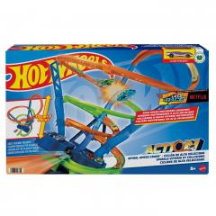 Set de joaca Hot Wheels - Circuit extrem