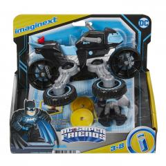 Set figurina si motocicleta - Imaginext - DC Super Friends