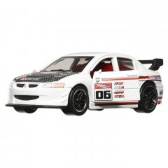 Masinuta - Hot Wheels Pull-Back Speeders - Lancer Evolution IX - HW Speed Graphics