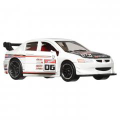 Masinuta - Hot Wheels Pull-Back Speeders - Lancer Evolution IX - HW Speed Graphics