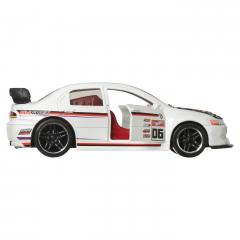 Masinuta - Hot Wheels Pull-Back Speeders - Lancer Evolution IX - HW Speed Graphics