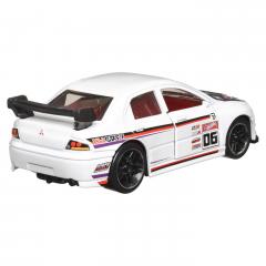 Masinuta - Hot Wheels Pull-Back Speeders - Lancer Evolution IX - HW Speed Graphics