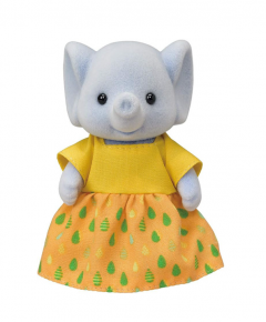 Set 3 figurine - Sylvanian Families - Familia elefanteilor