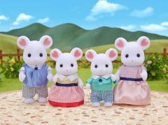 Set 4 figurine - Sylvanian Families - Familia soriceilor