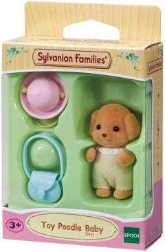 Figurina - Sylvanian Families - Bebe Poodle