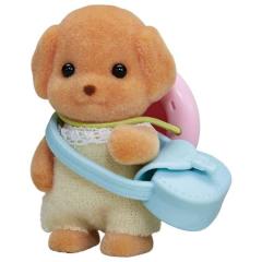 Figurina - Sylvanian Families - Bebe Poodle