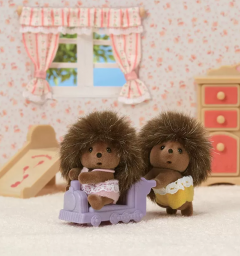 Set 2 figurine - Sylvanian Families - Gemeni arici