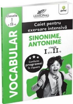 Vocabular - Caiet pentru exersare intensiva - Sinonime, Antonime - clasele I si a II-a