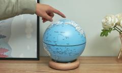 Lampa - AtlasGlobe Lamp - Sky Blue Large 