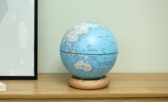 Lampa - AtlasGlobe Lamp - Sky Blue Large 