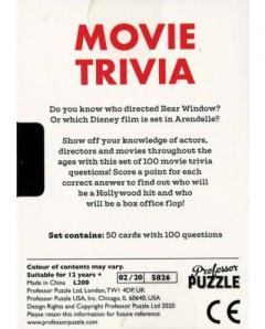 Joc - Trivia - Movie