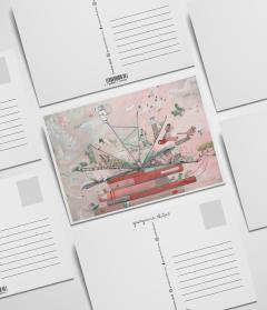 Carte postala - Crestem citind