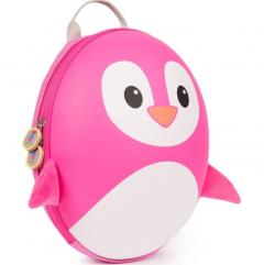 Rucsac - Tiny Trekker - Pinguin roz