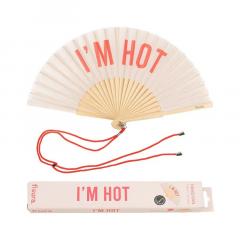 Evantai - I'm Hot - Beige and Red