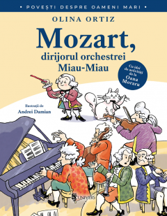 Mozart, dirijorul orchestrei Miau-Miau