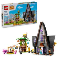 LEGO Minions - Resedinta de familie a lui Gru si a minionilor (75583)