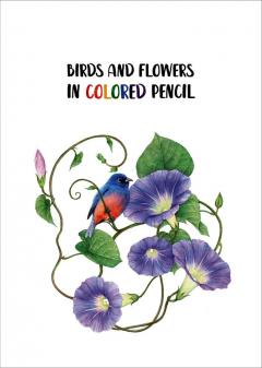 Birds and Flowers in Colored Pencil