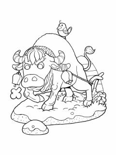 Chinese Zodiac Animals Coloring Book