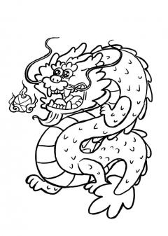 Chinese Zodiac Animals Coloring Book