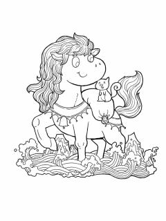 Chinese Zodiac Animals Coloring Book