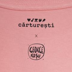 Tricou M - Carturesti x George Rosu - I Am a Writer, a Poet, a Cat Lover