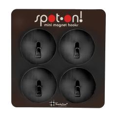 Set 4 carlige magnetice-Black