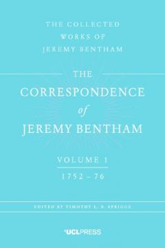 Coperta cărții Correspondence of Jeremy Bentham, Volume 1