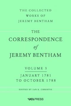 Coperta cărții Correspondence of Jeremy Bentham, Volume 3