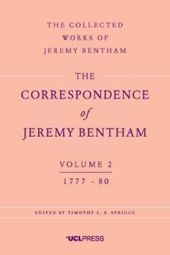 Coperta cărții Correspondence of Jeremy Bentham, Volume 2