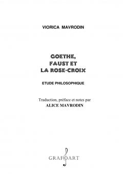 Goethe, Faust et La Rose-croix