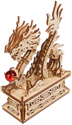 Puzzle 3D - Wooden Dragon