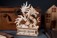 Puzzle 3D - Wooden Dragon