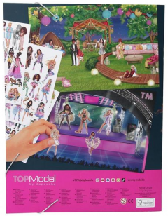 Set creativ - Sticker Book - TOPModel Stickerworld 