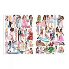 Set creativ - Sticker Book - TOPModel Stickerworld 