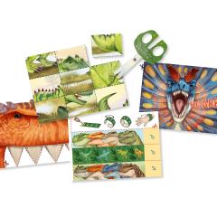 Set creativ - Snip Snap Book - Dino World