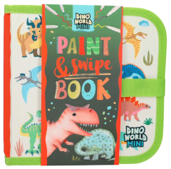 Set creativ - Paint & Swipe Book - Dino World