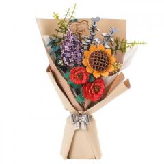 Puzzle 3D 581 piese - Buchet de flori