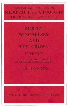 Robert Winchelsey And The Crown 1294-1313