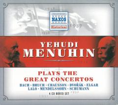 Yehudi Menuhin: Plays The Great Concerts