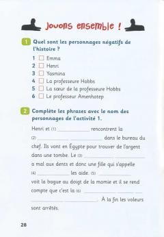 Henri et la tombe egyptienne