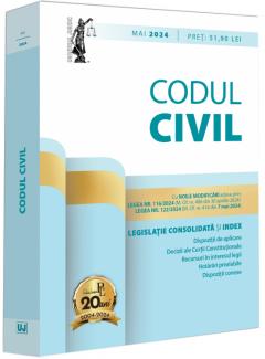 Codul Civil. Mai 2024