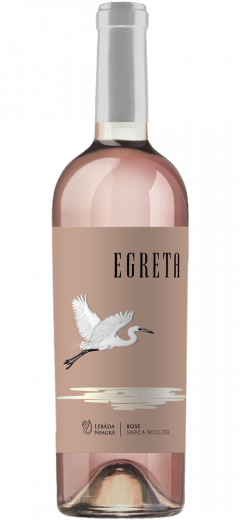 Vin rose - Egreta - Merlot, demidulce