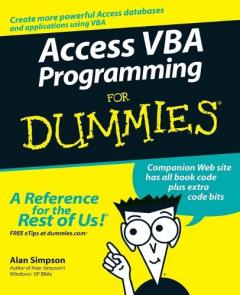 Access Vba Programming For Dummies