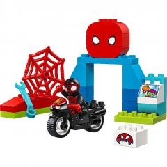 LEGO Duplo - Aventura pe motocicleta a lui Spin (10424)