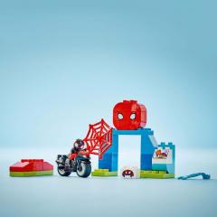 LEGO Duplo - Aventura pe motocicleta a lui Spin (10424)