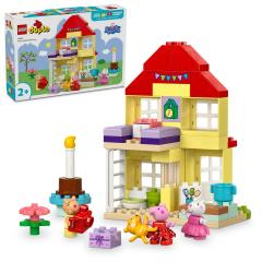 LEGO Duplo - Purcelusa Peppa si casa aniversara (10433)