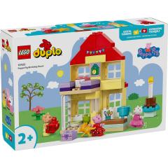 LEGO Duplo - Purcelusa Peppa si casa aniversara (10433)