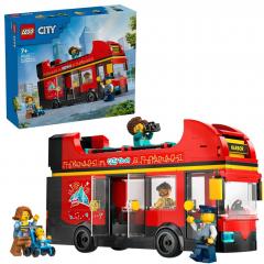 LEGO City - Autobuz turistic rosu cu etaj (60407)