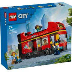 LEGO City - Autobuz turistic rosu cu etaj (60407)